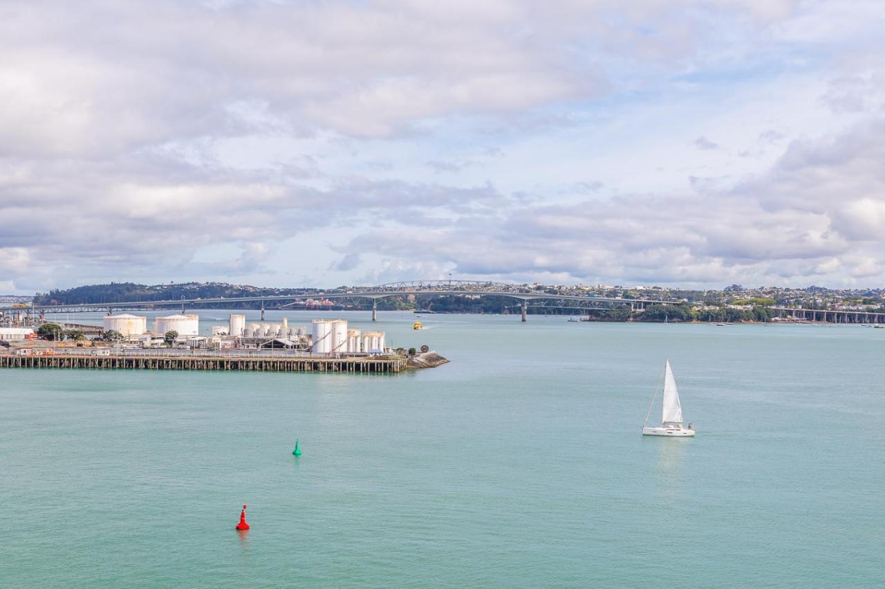 Qv Waterfront Apt With Ac Wifi And Parking オークランド エクステリア 写真